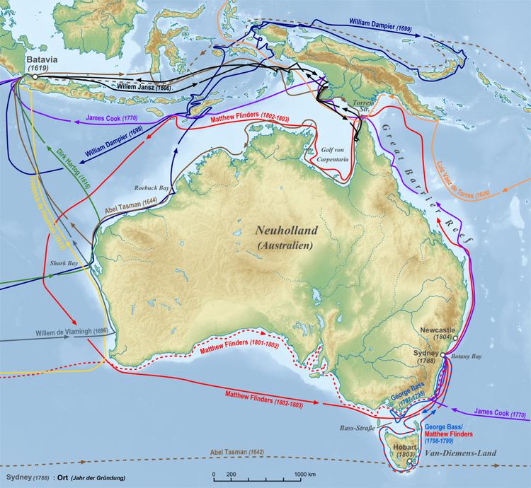 Australia_discoveries_by_Europeans_before_1813_de